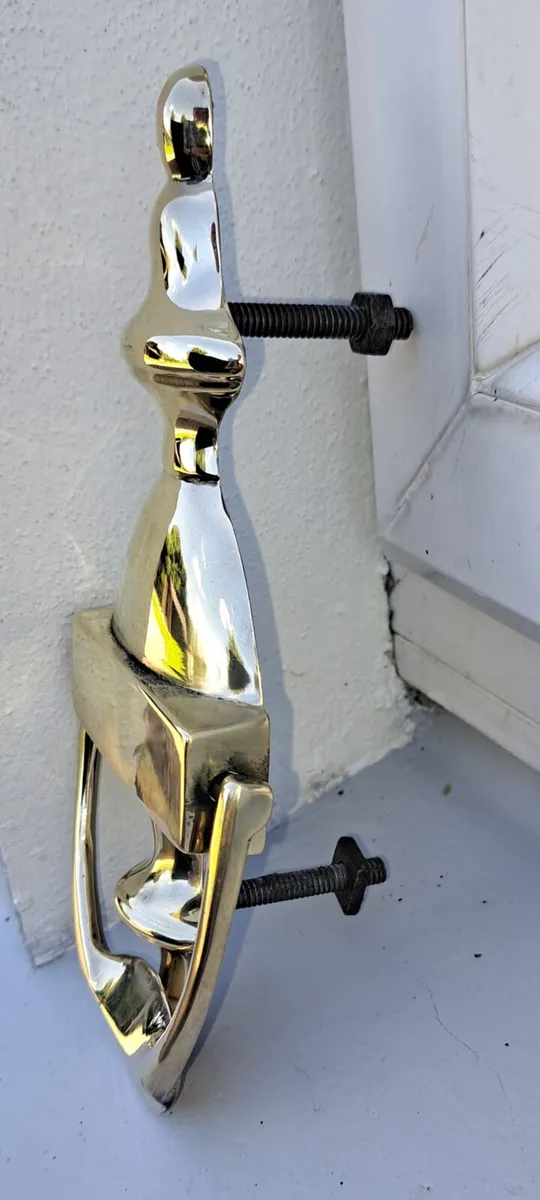 Old brass door striker  €33 each - Image 4