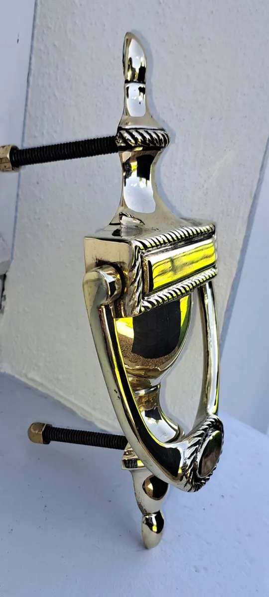 Old brass door striker  €33 each - Image 2