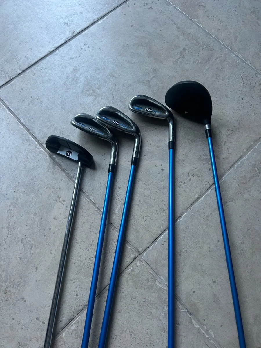 Mkids pro blue junior golf clubs set (age 10-12) - Image 3