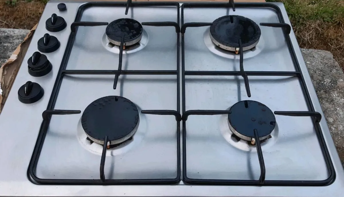Stainless Steel Gas Hob - Image 1