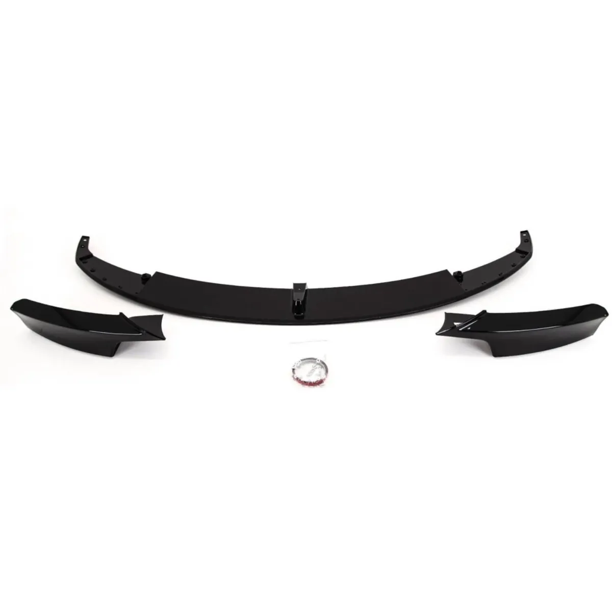 F30 gloss black front lip splitter - Image 2