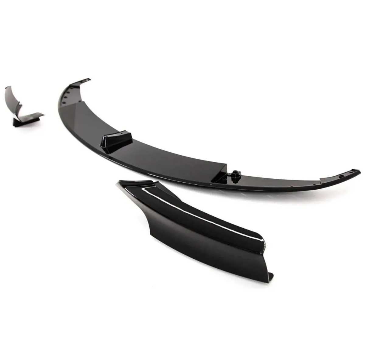 F30 gloss black front lip splitter - Image 3