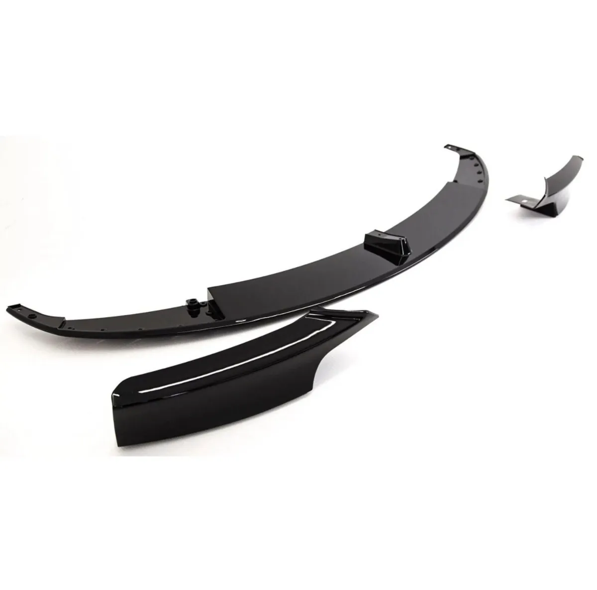 F30 gloss black front lip splitter - Image 4