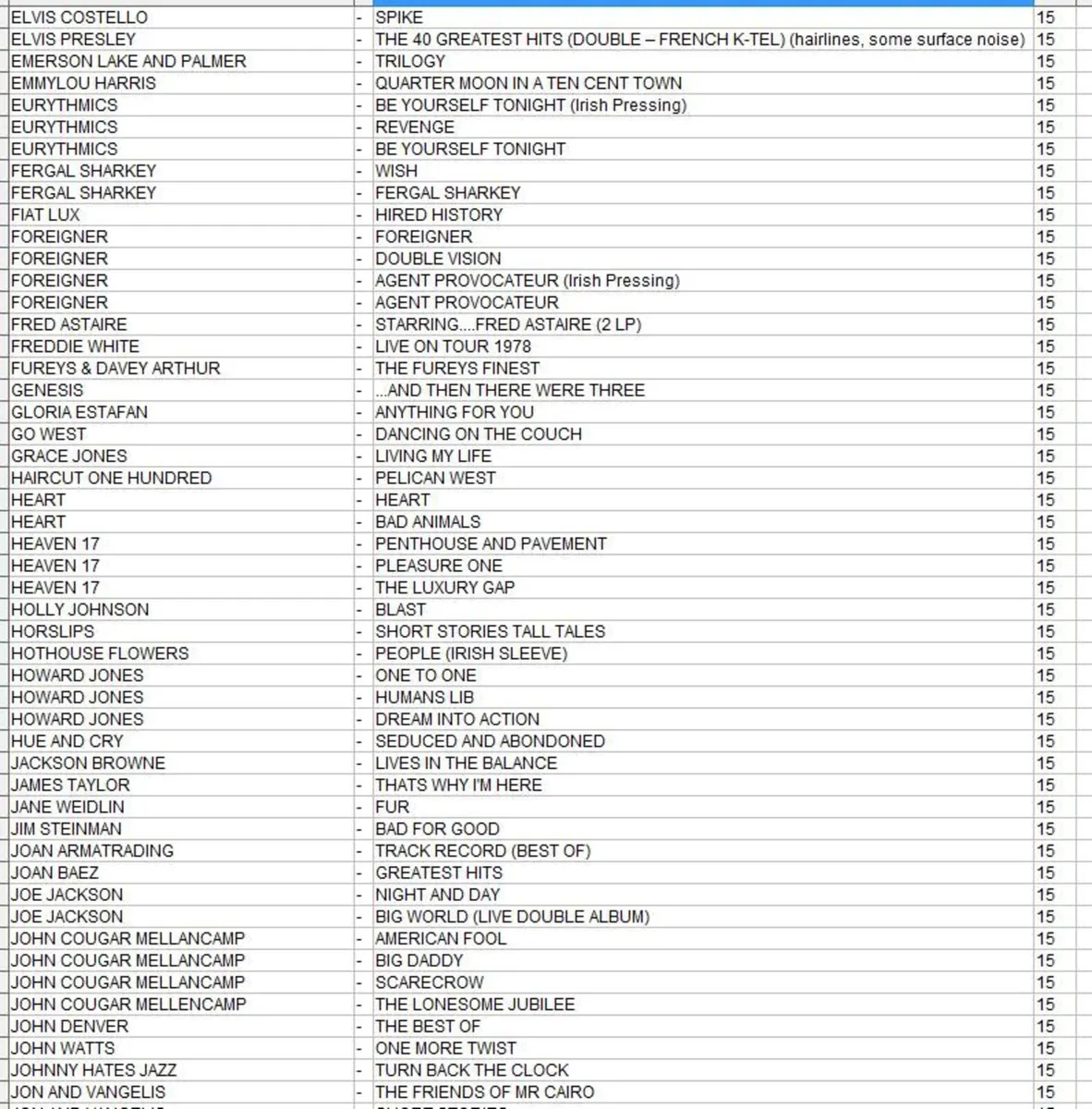 MASSIVE BUNDLE OF VINYL LPs - 70s & 80s - 06.08.26 - Image 4