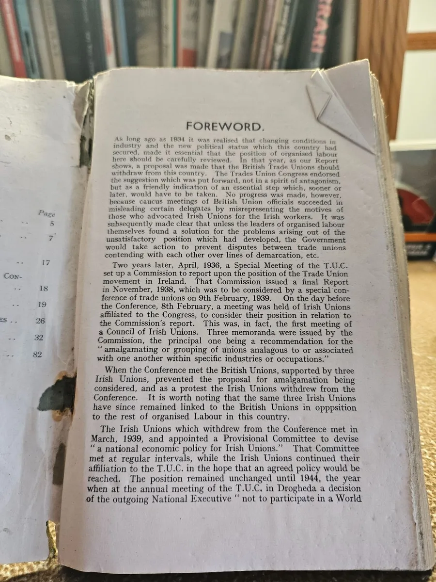 Book Comhar Ceàrd Èireann History of - Image 2