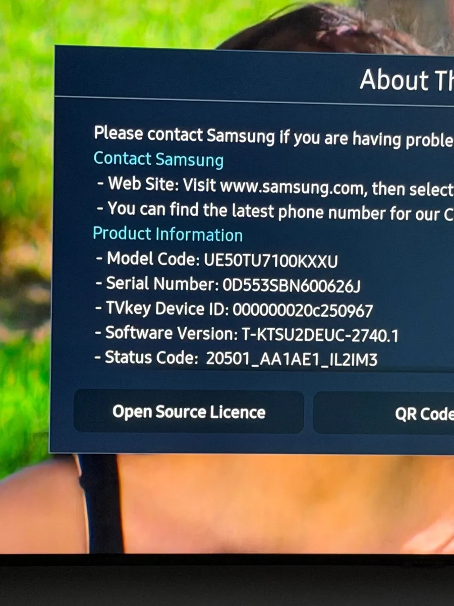 Samsung 50" Smart 4K TV - Image 2