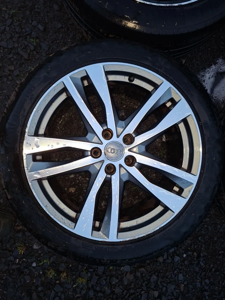 19" Genuine Audi A6 S Line Alloys with tyres - Image 4