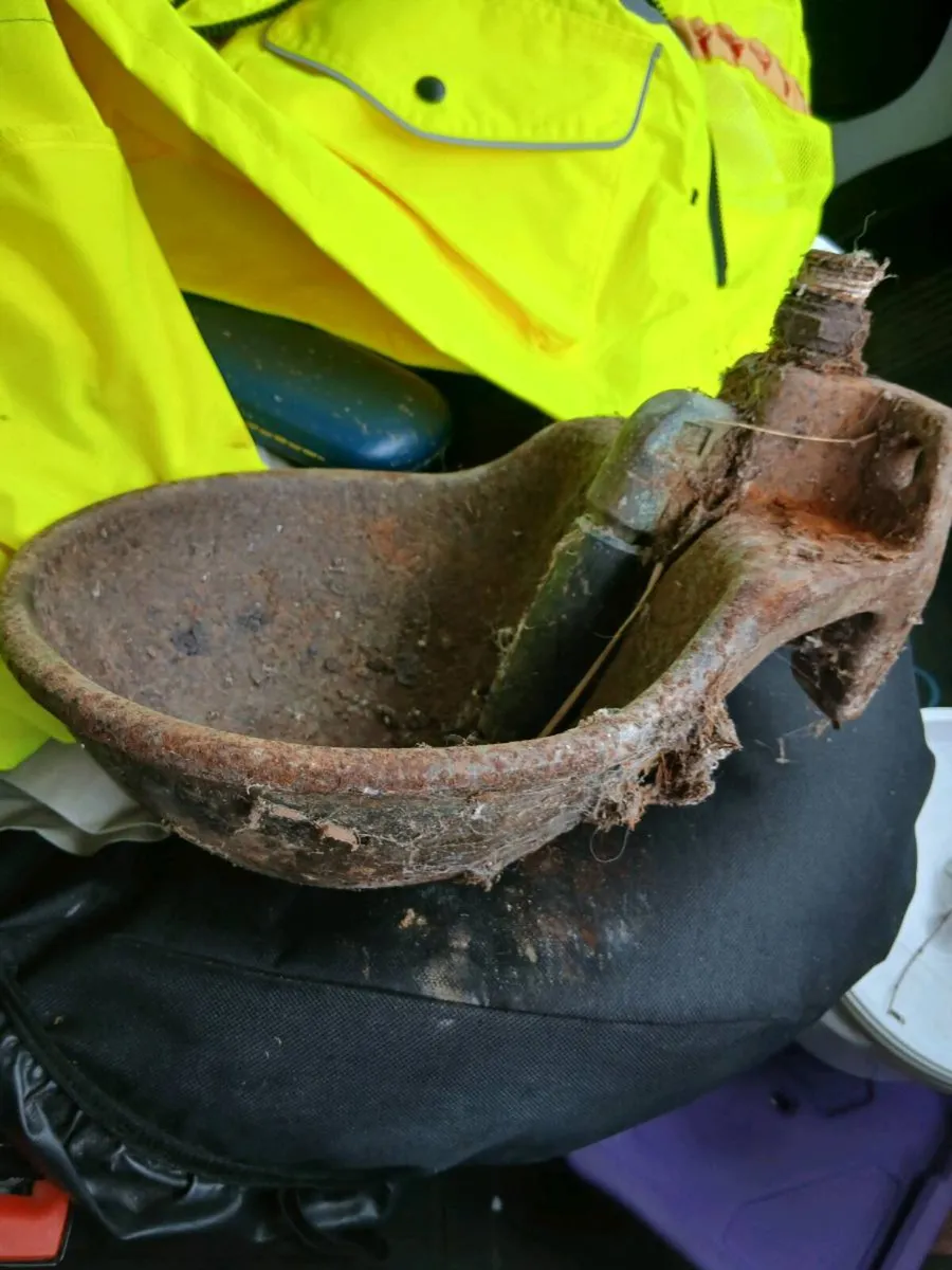 Old water bowl