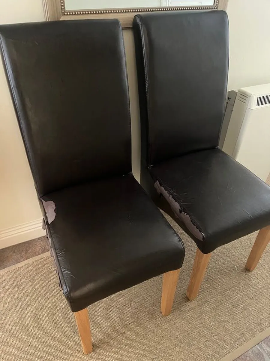 Dining chairs for re-upholstering - Image 2