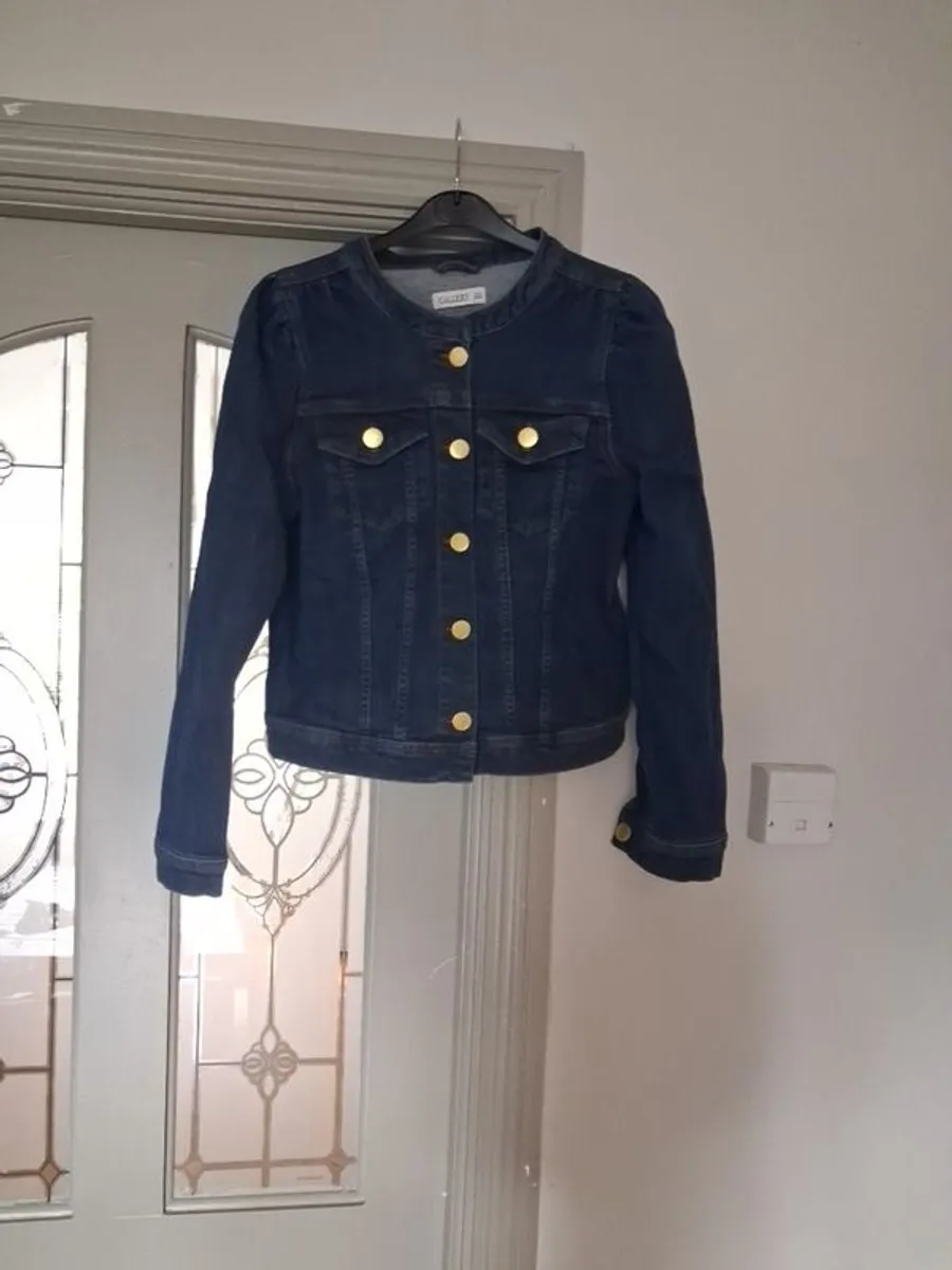 Ladies Leather Short Jacket - Image 2