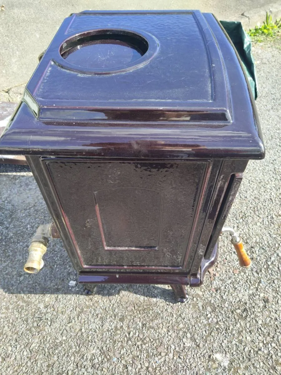 Henley back boiler stove for sale... - Image 2