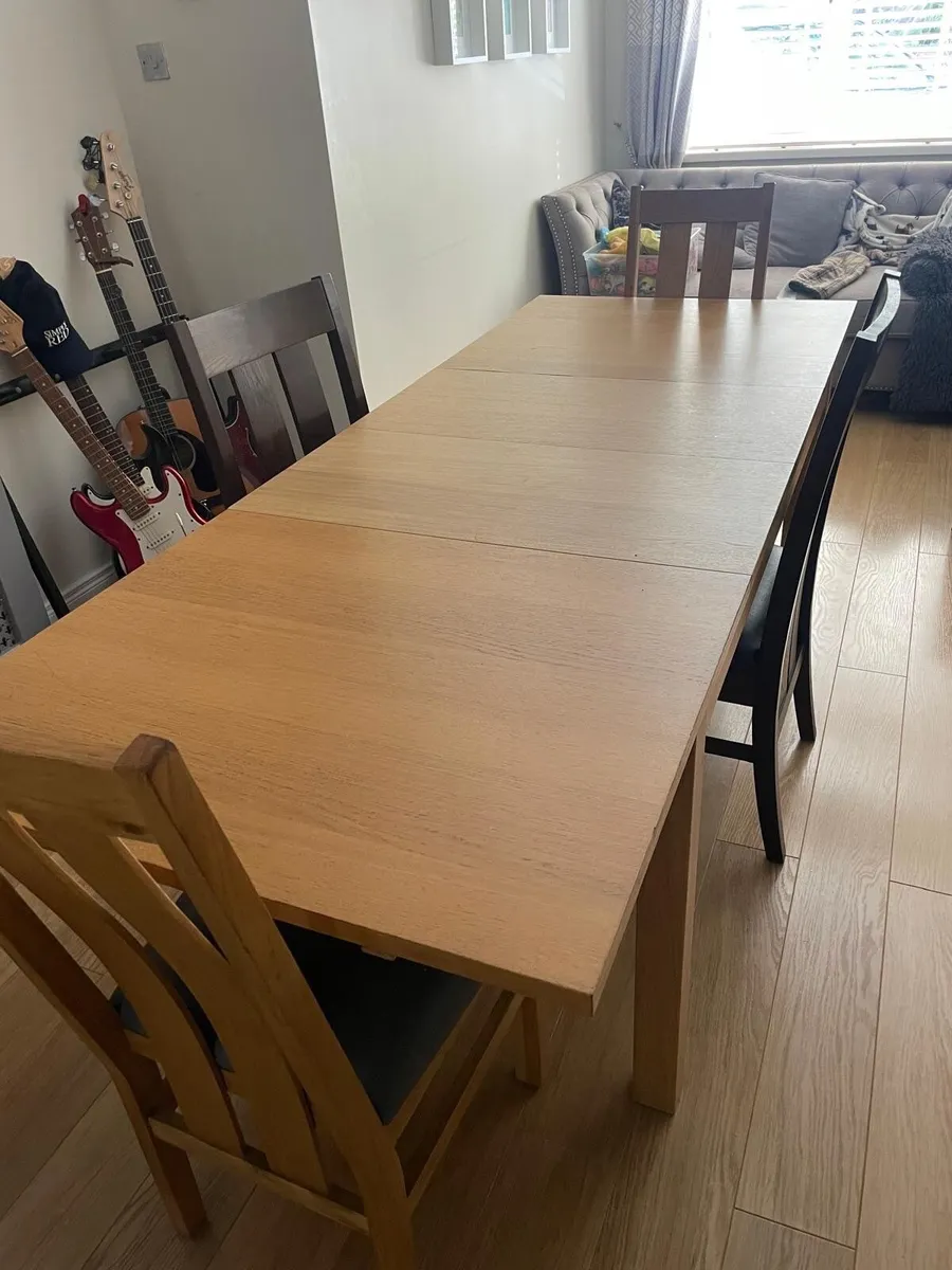 Dining room Table and chairs IN VERY GOOD CONDITIO - Image 2
