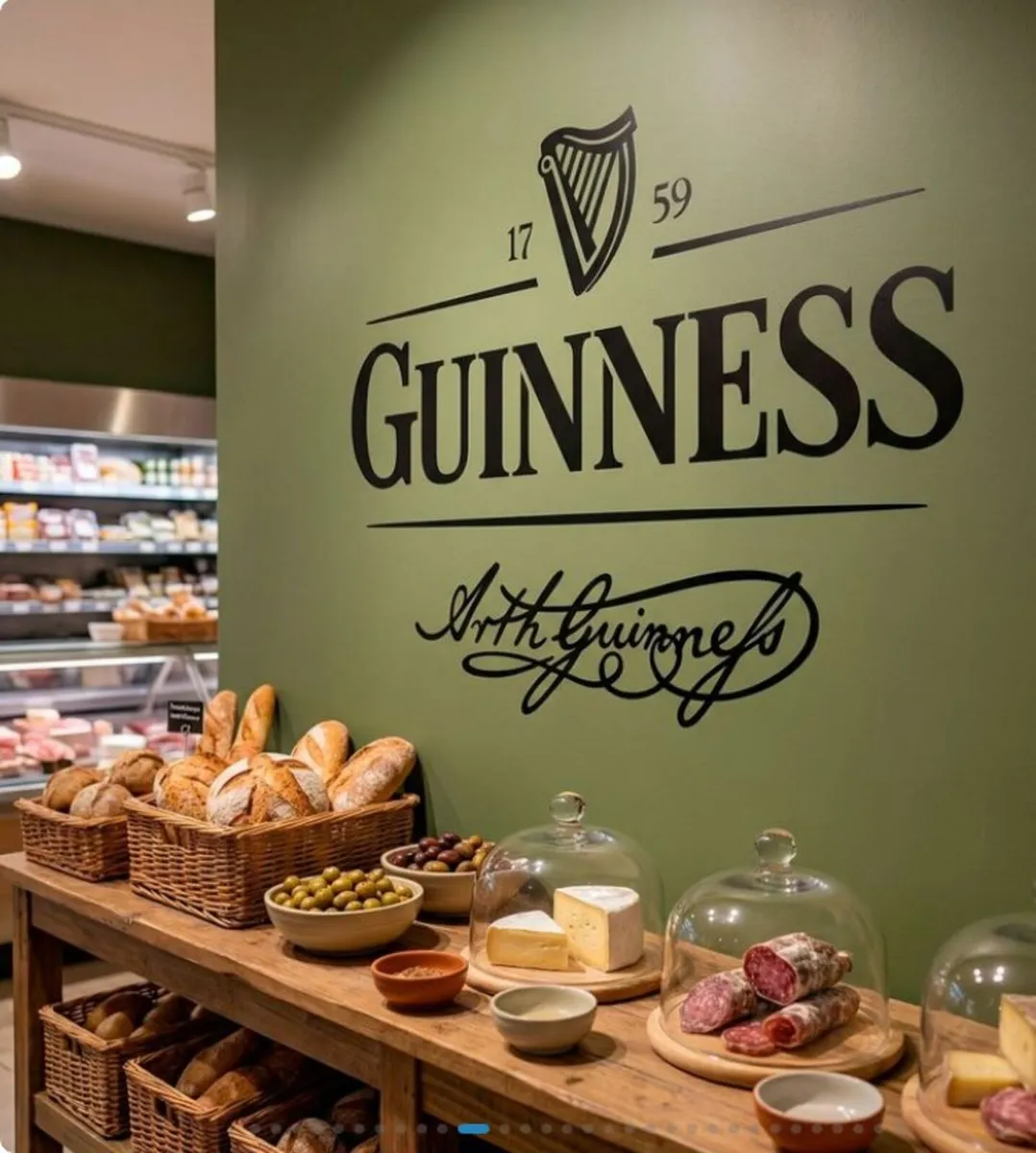 BN Unused Guinness Promotional Wall Graphic - Image 4