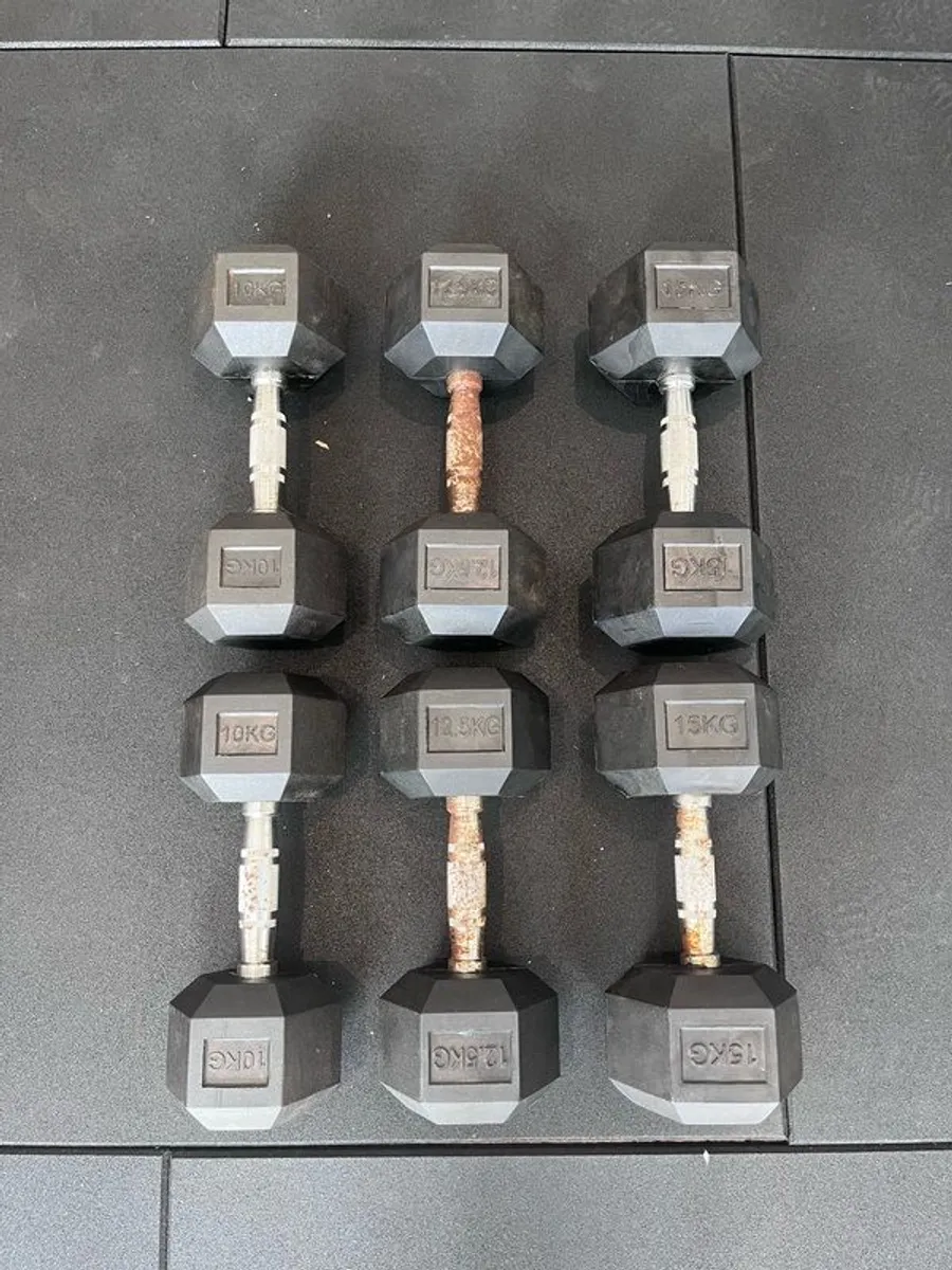 Hex Dumbbells 10-25kg - Image 2