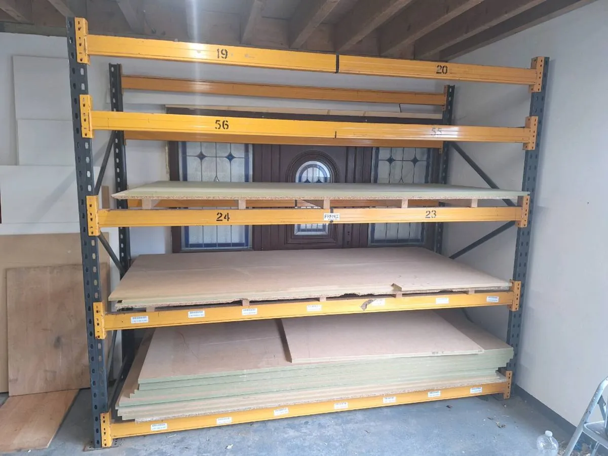 Sheet rack/shelving - Image 1