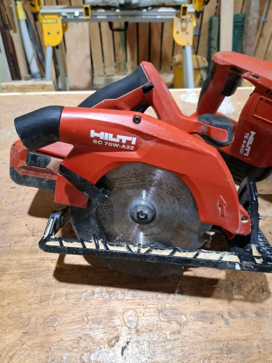Hiliti Hammer Drill and Circular Saa - Image 3