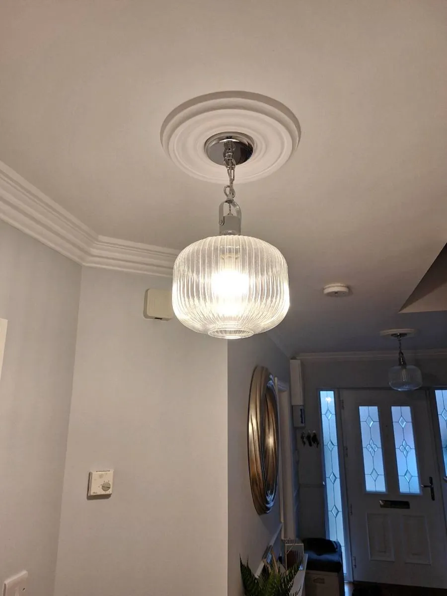 Diner Style Pentant Lights - Image 1