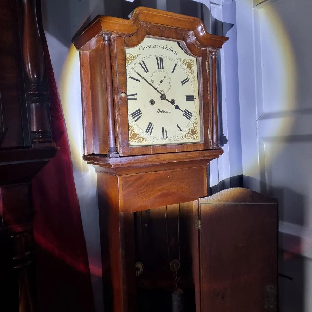 grandfather clock chancellor & son Dublin - Image 1