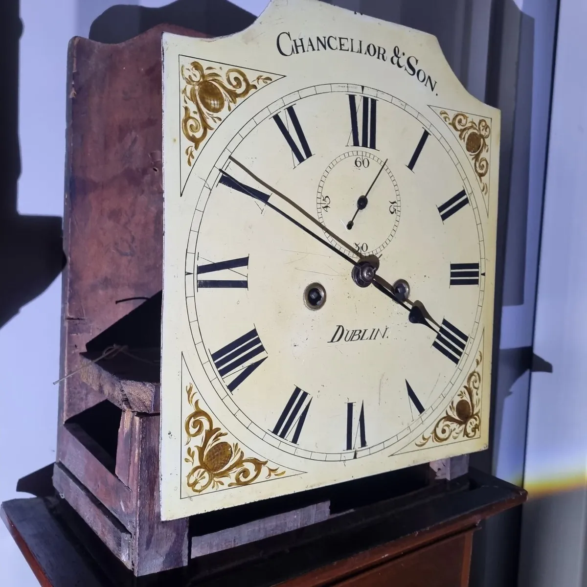 grandfather clock chancellor & son Dublin - Image 2