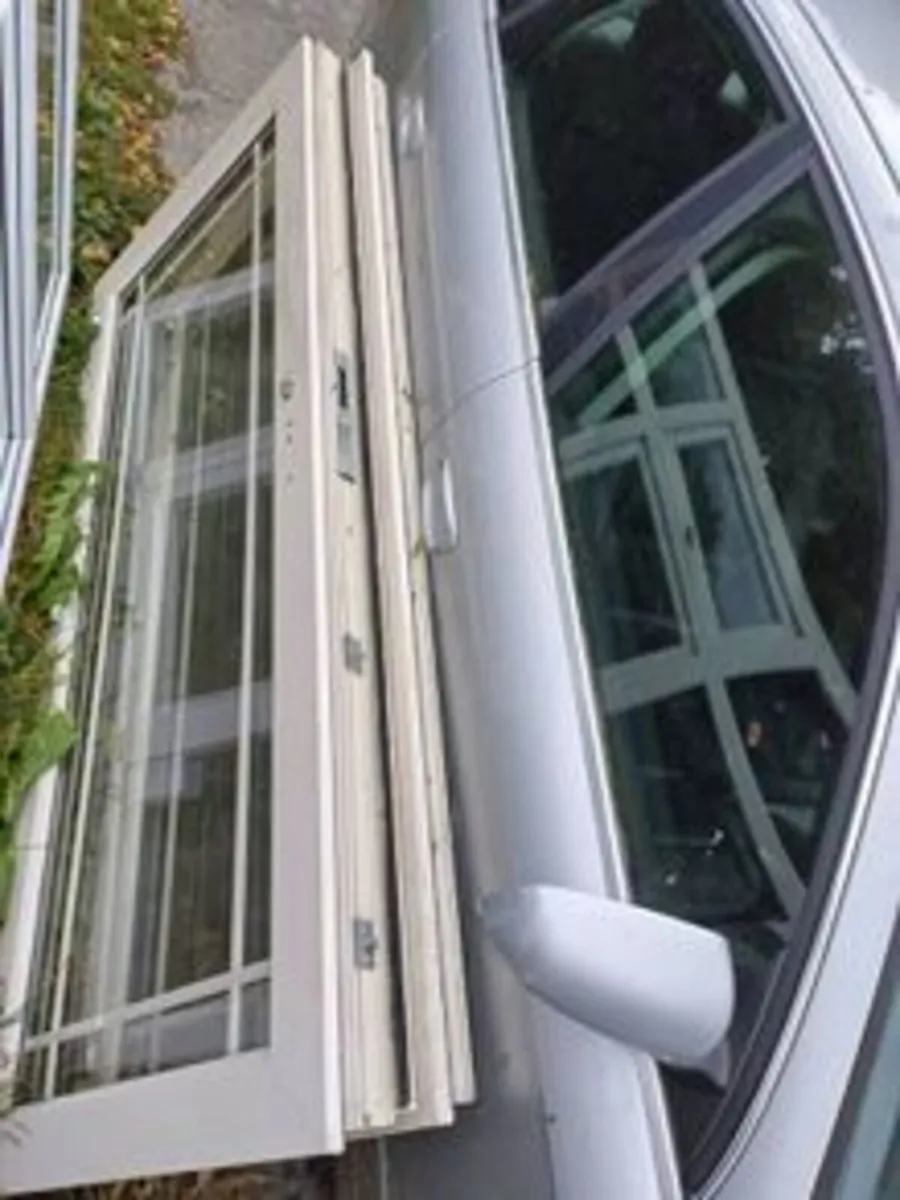 PVC French doors- Cream Colour