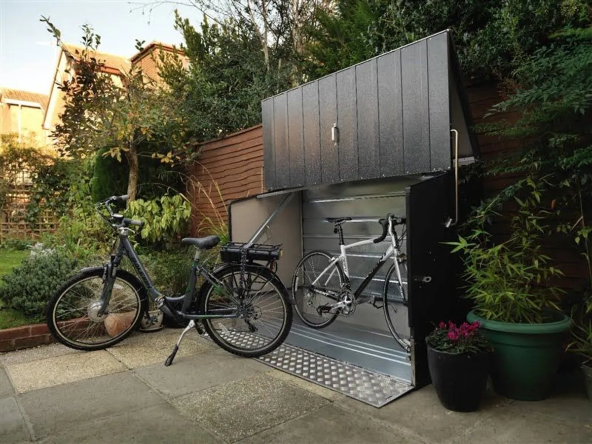 Trimetals Bicycle Storage With Ramp - Image 1