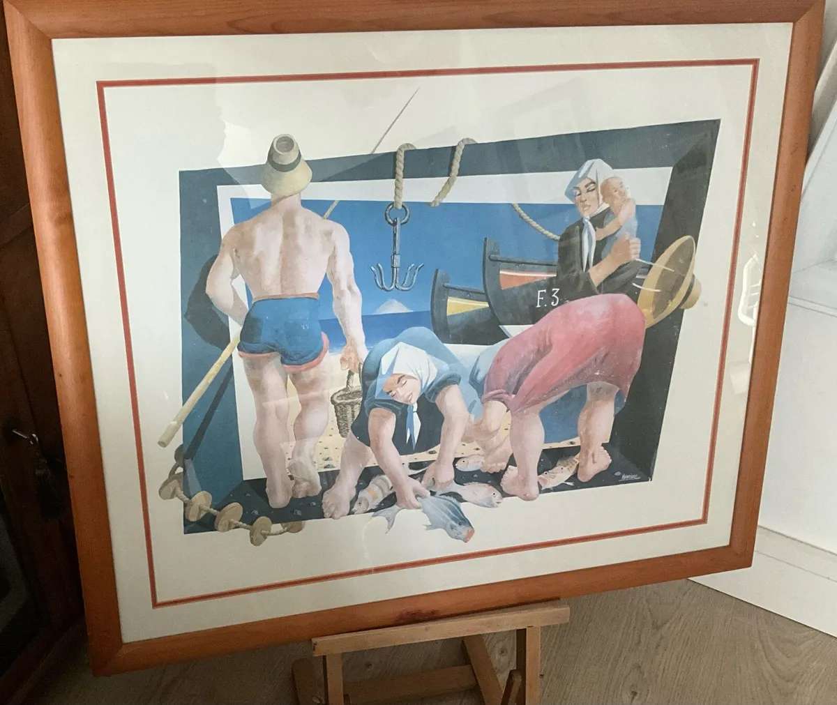 Rare Vintage 1992 Cesar Manrique Print - Image 2