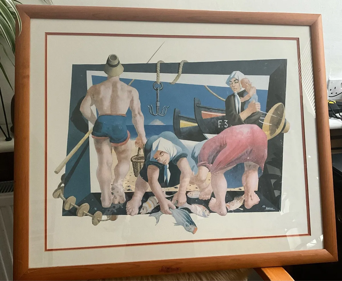 Rare Vintage 1992 Cesar Manrique Print - Image 3