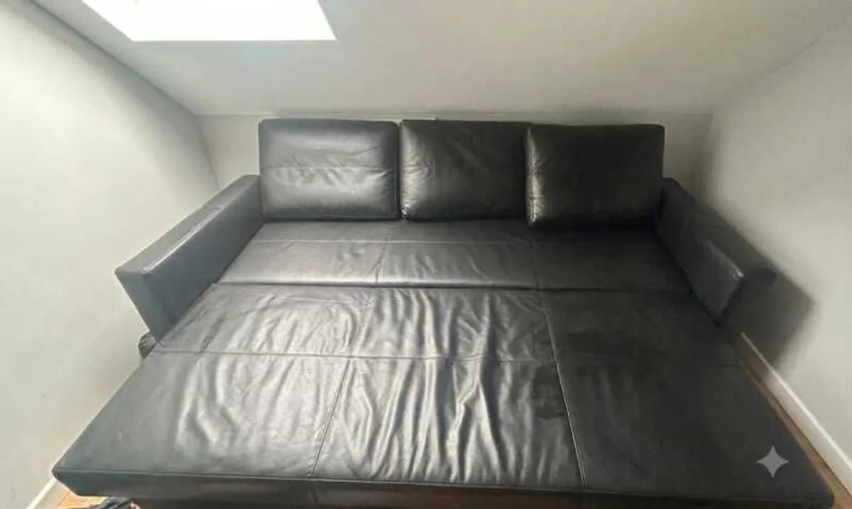 Ikea Friheten 3 Seater Sofa Bed Black 400 Euro - Image 4