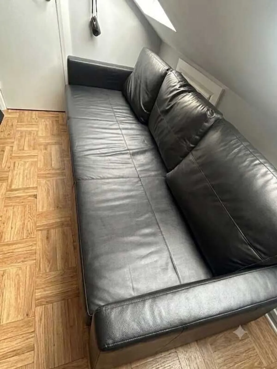 Ikea Friheten 3 Seater Sofa Bed Black 400 Euro - Image 3