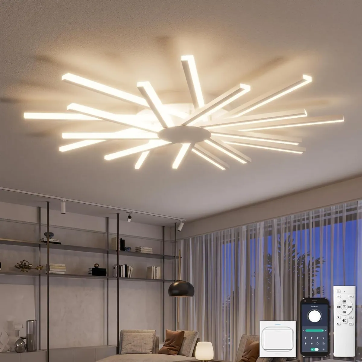 96CM Ceiling Lights Living Room Large Lighting - Image 1