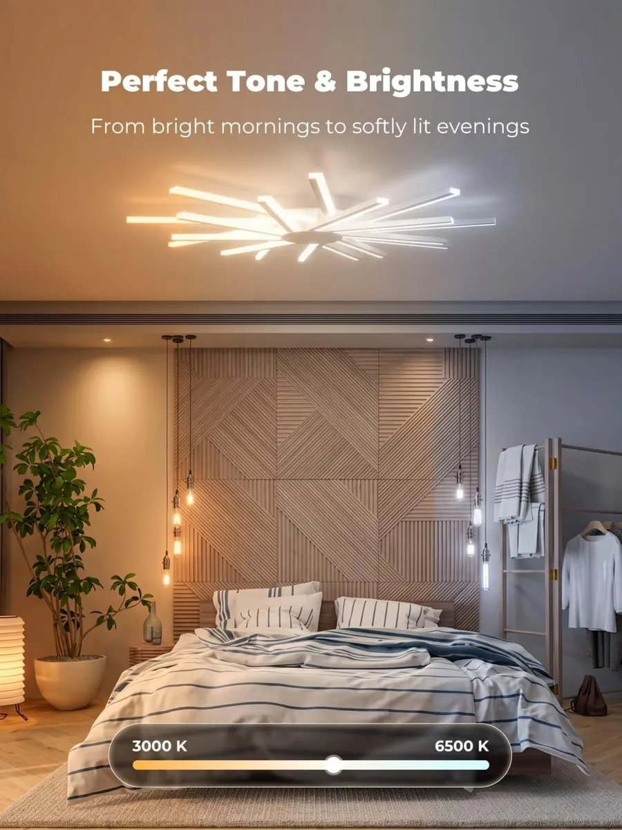 96CM Ceiling Lights Living Room Large Lighting - Image 4