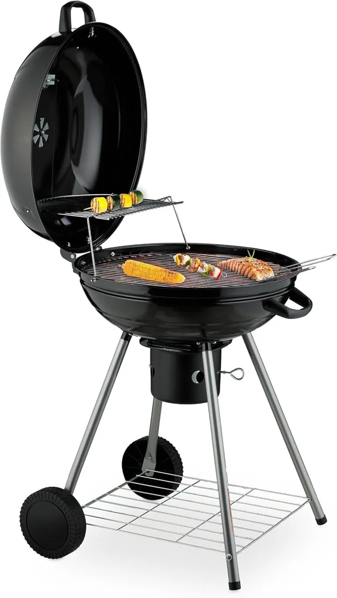Bbq Grill ø 53CM 2 Cooking Grates - Image 1