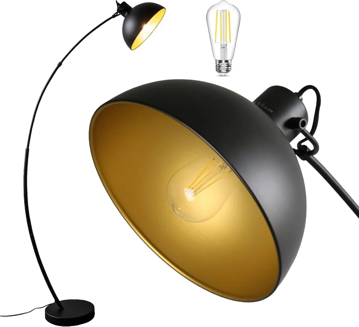Arc Floor Lamp LED Metal with Interior 6W - Image 1
