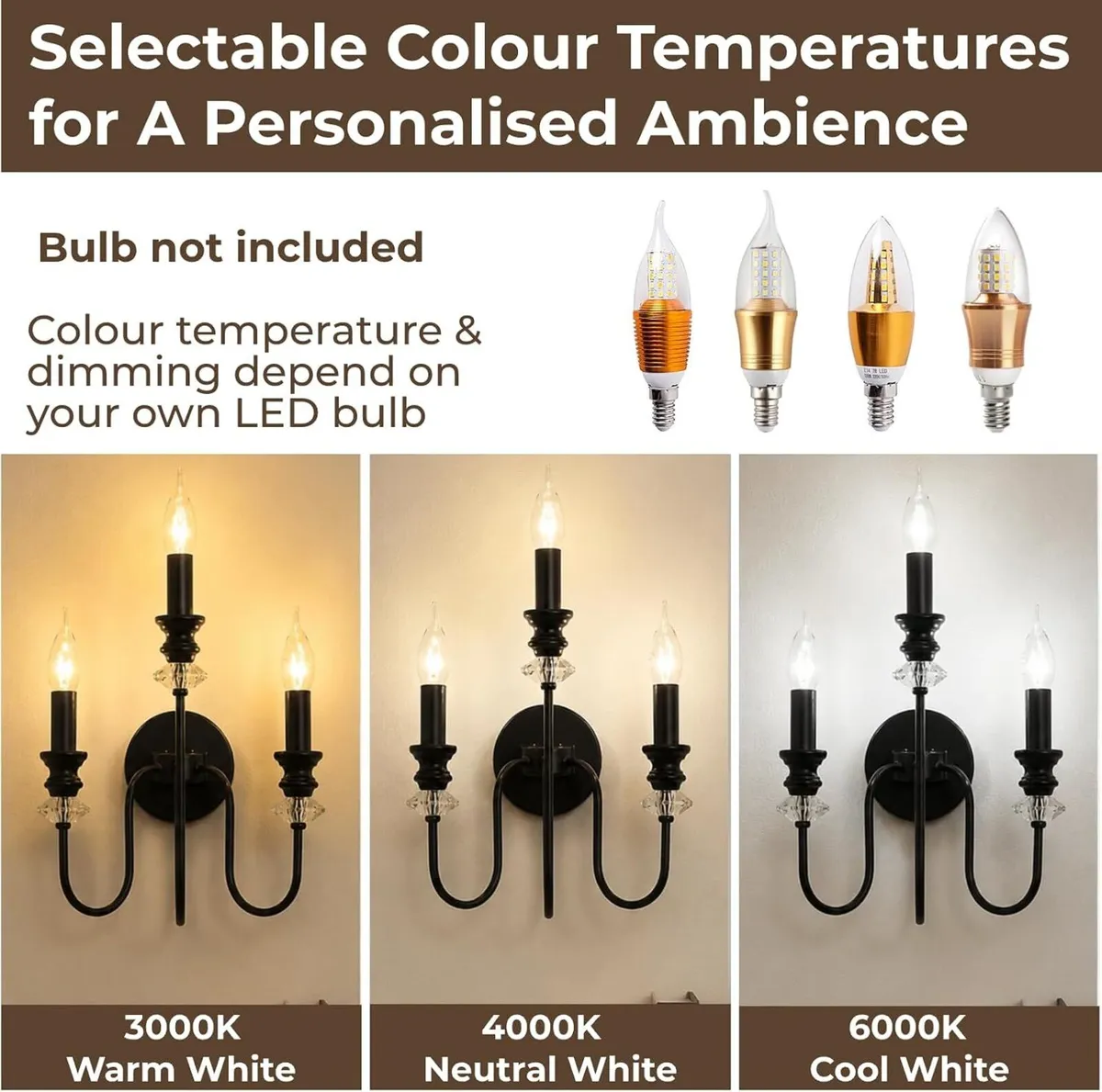 Modern Crystal Chandelier Ceiling Lights Pendant - Image 4