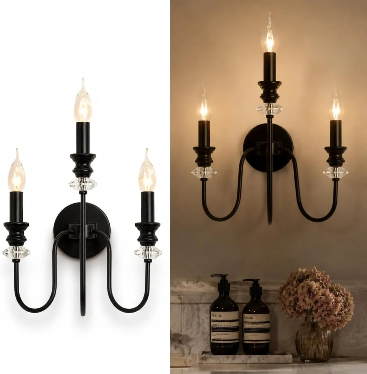 Modern Crystal Chandelier Ceiling Lights Pendant - Image 1