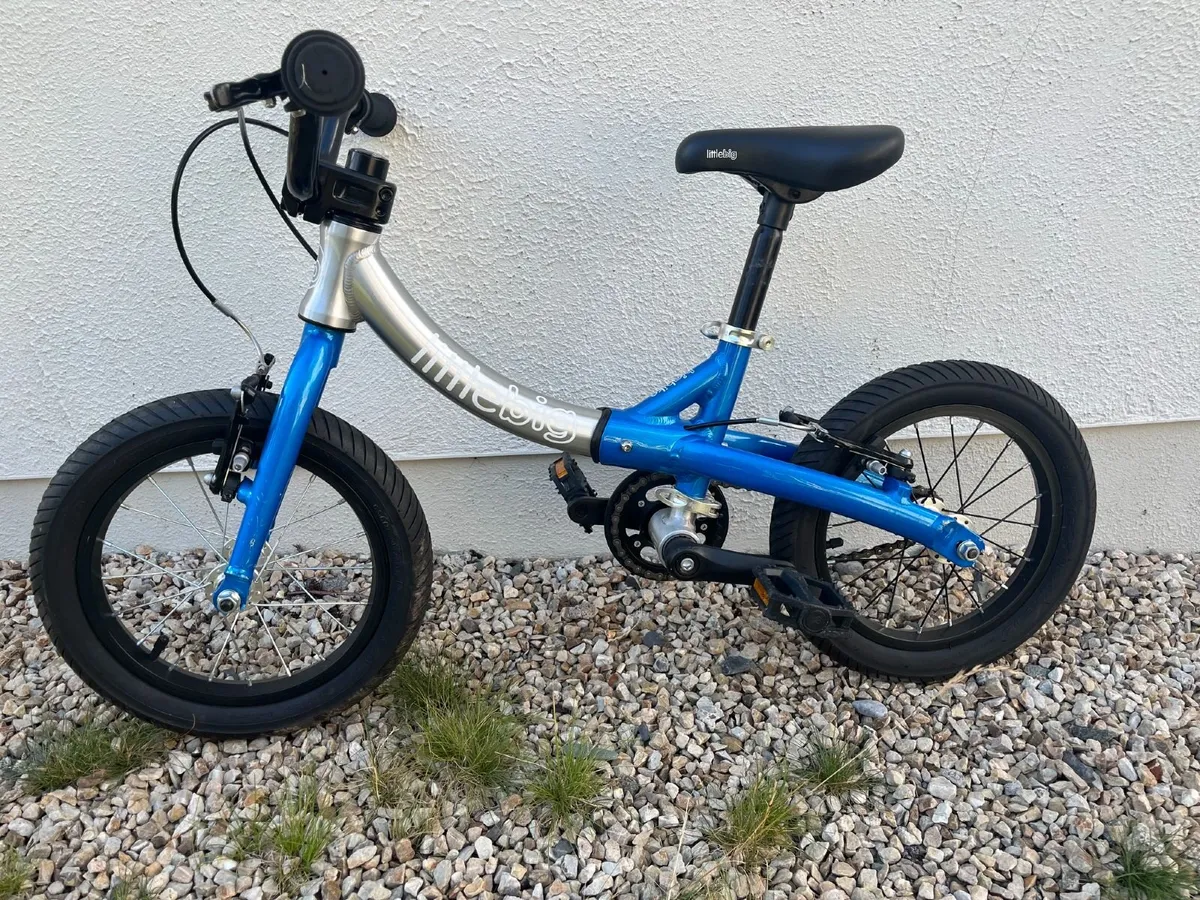 LittleBig convertible balance bike with pedal kit - Image 1