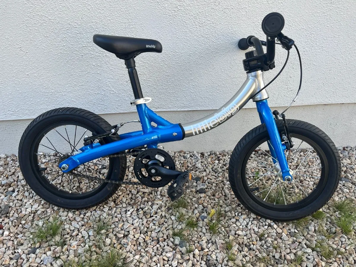 LittleBig convertible balance bike with pedal kit - Image 2