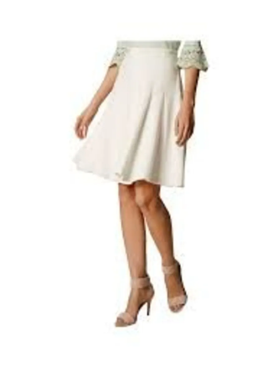 New with Tags Karen Millen Ivory Skirt - Image 1