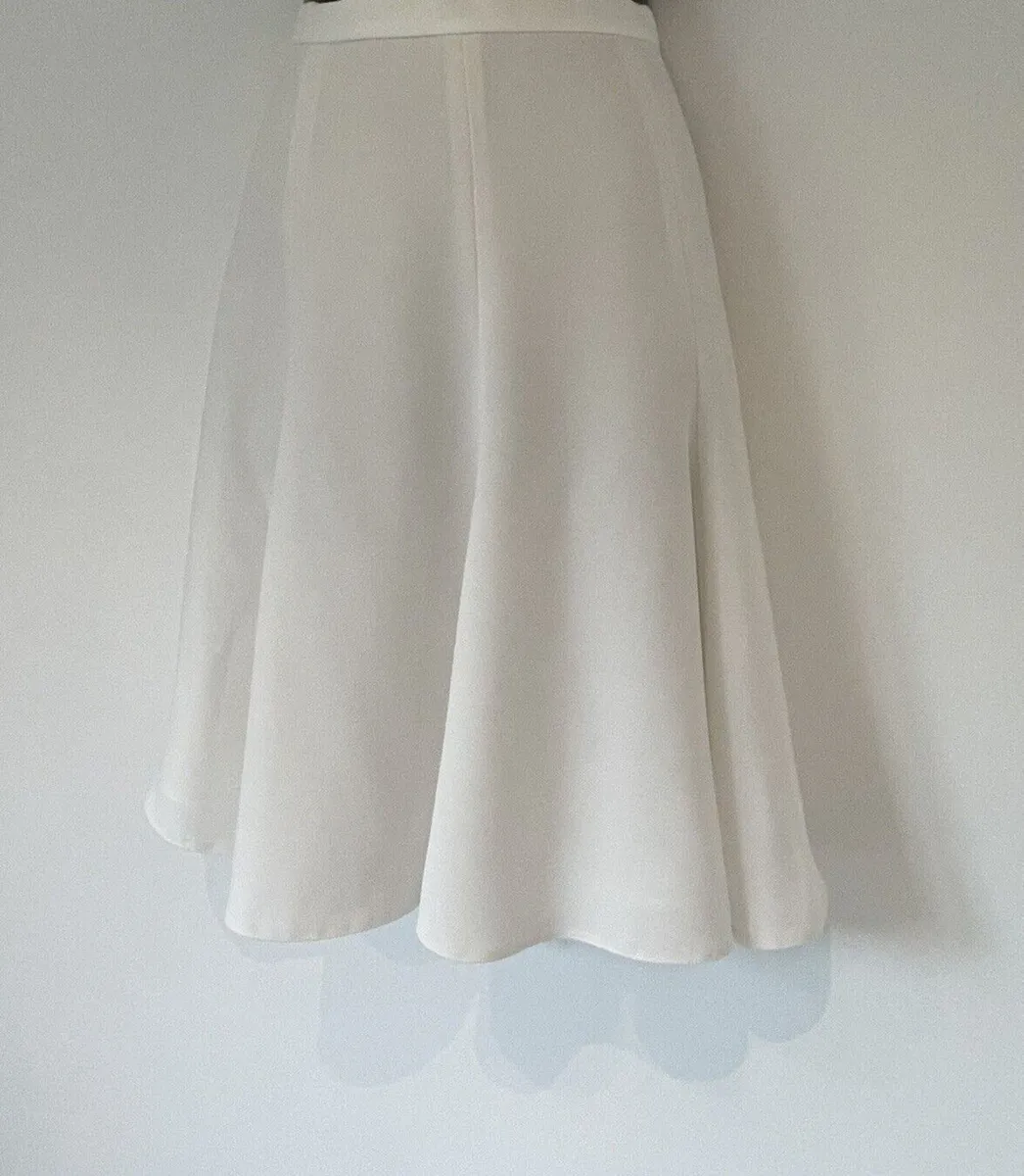New with Tags Karen Millen Ivory Skirt - Image 2