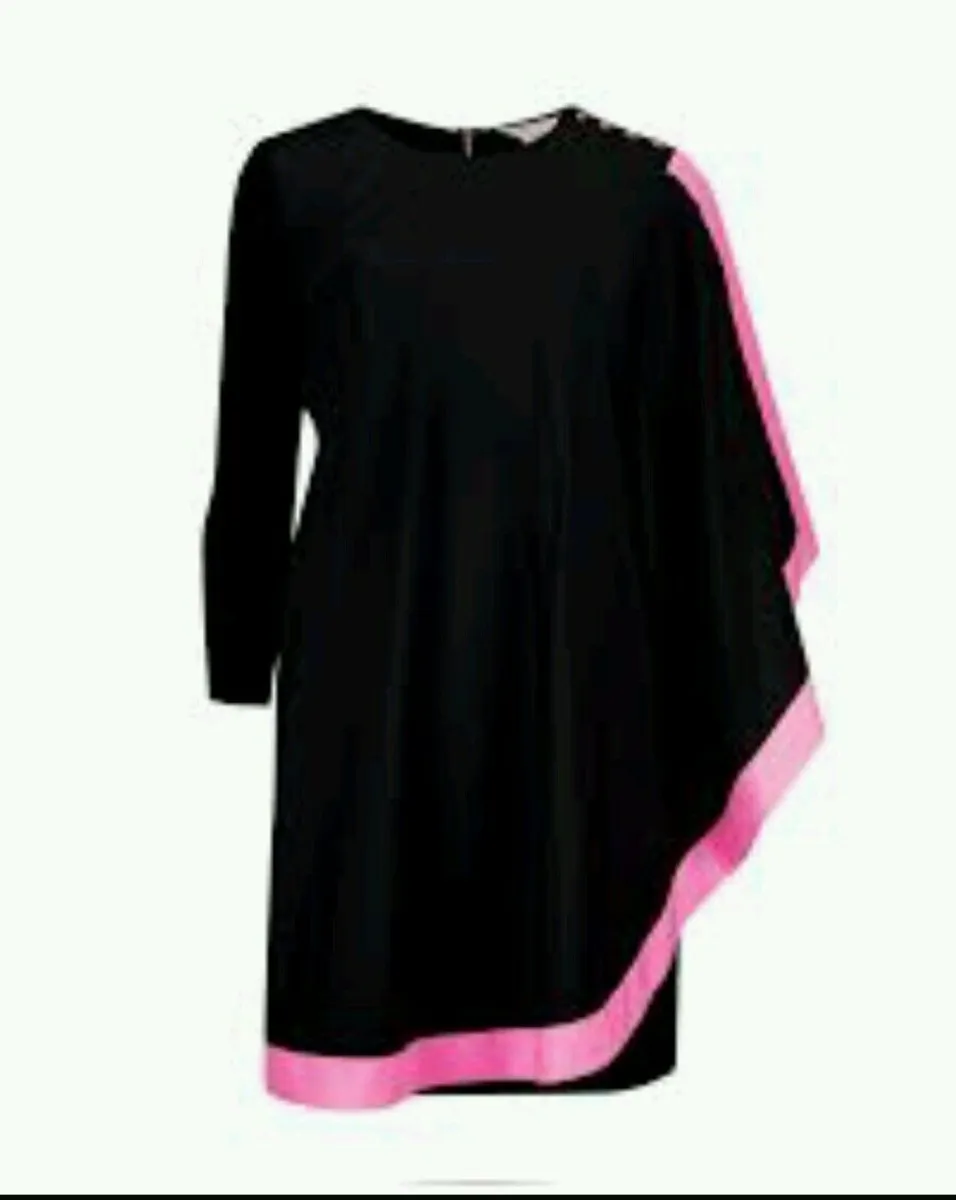 Ted Baker BETRISS Black Pink Dress - Image 2