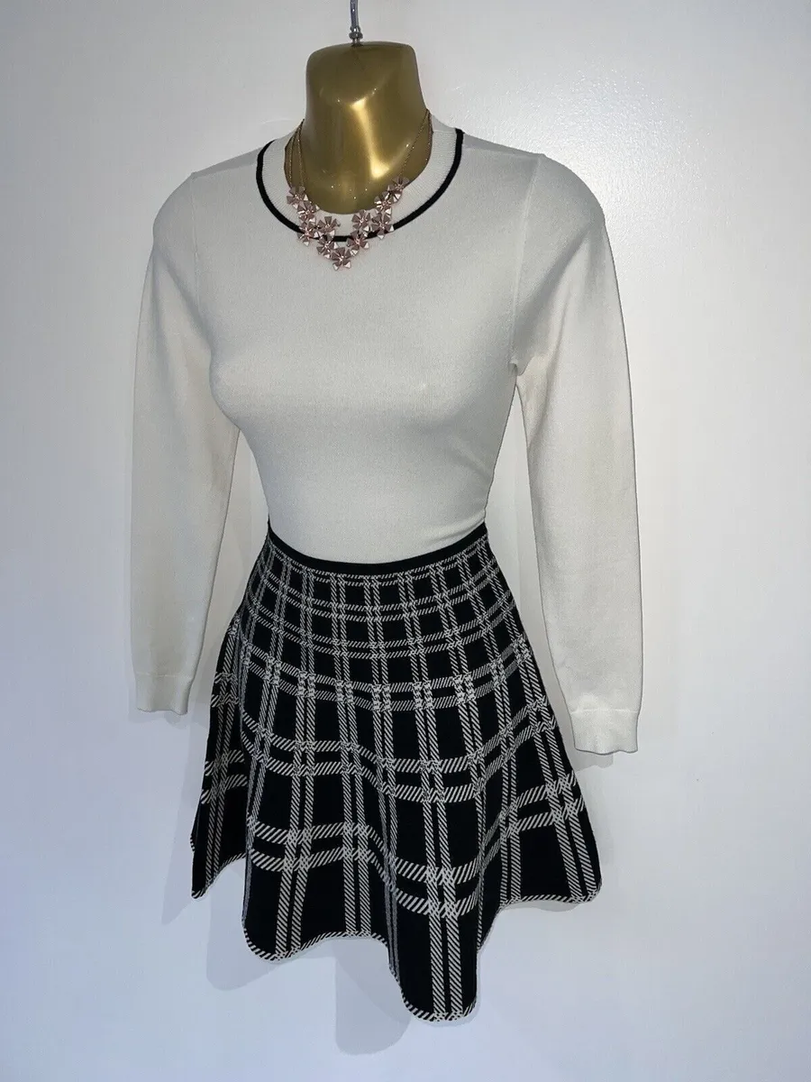 Karen Millen Knit Skater Dress - Image 4