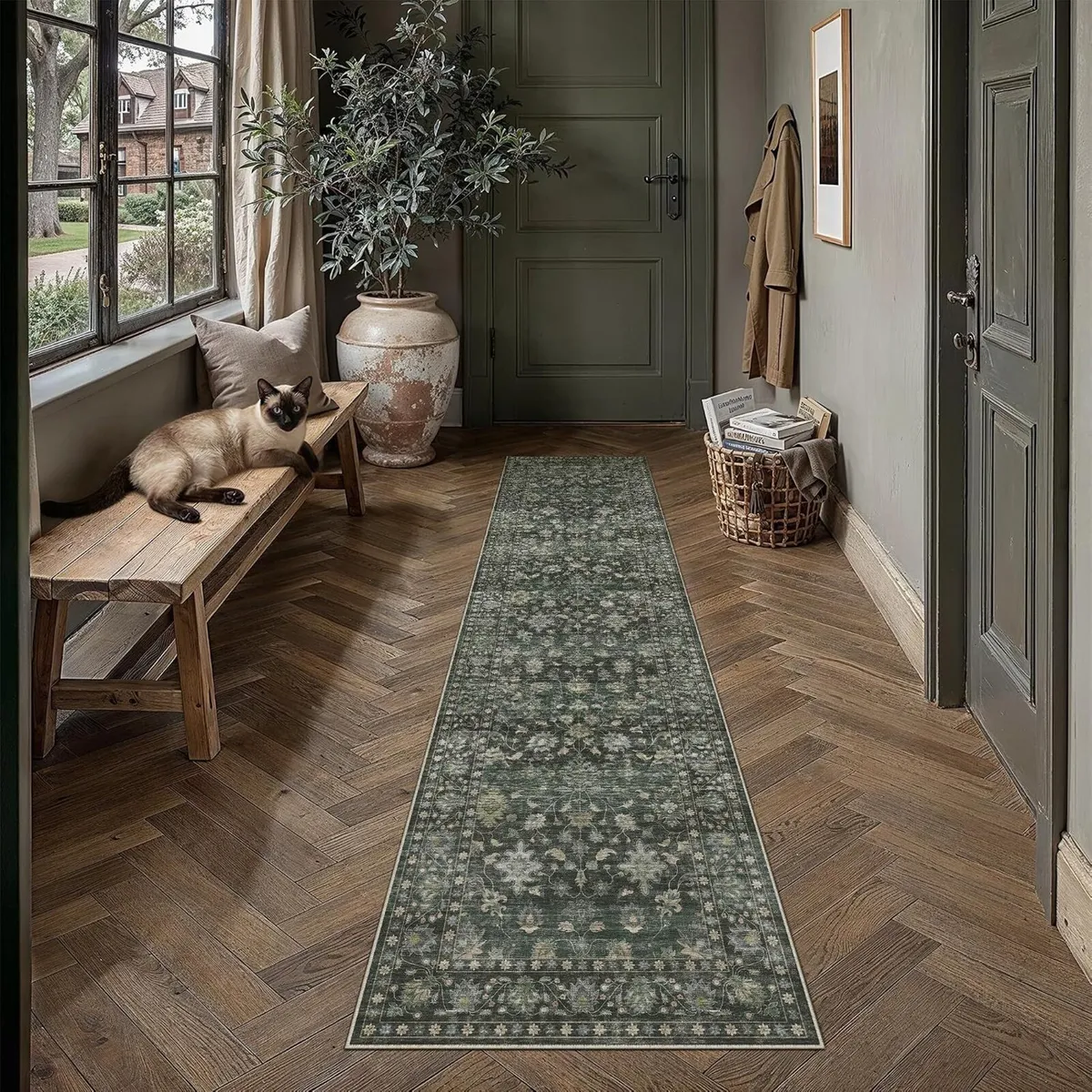 Large Rugs Living Room Washable Carpet Non - Image 1