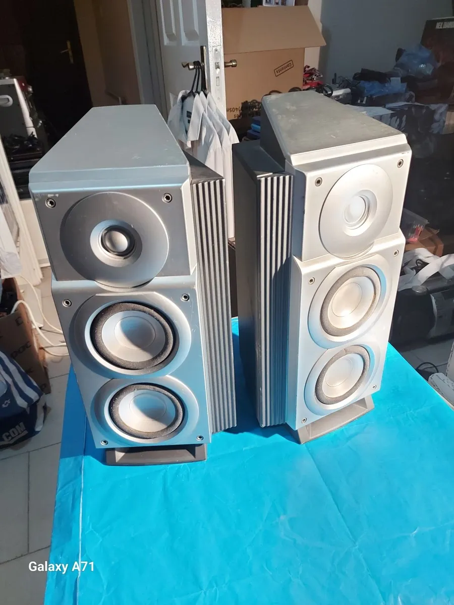 2 Sharp Speakers, Model CP-NX10H, great condition - Image 2