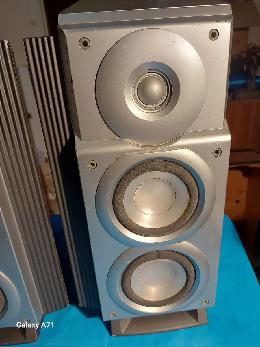 2 Sharp Speakers, Model CP-NX10H, great condition - Image 4