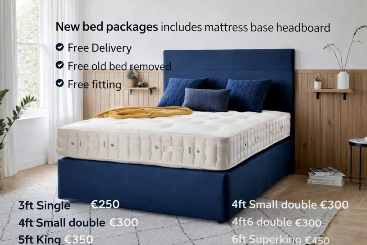 Brand New Beds Free Delivery Nationwide - Image 1