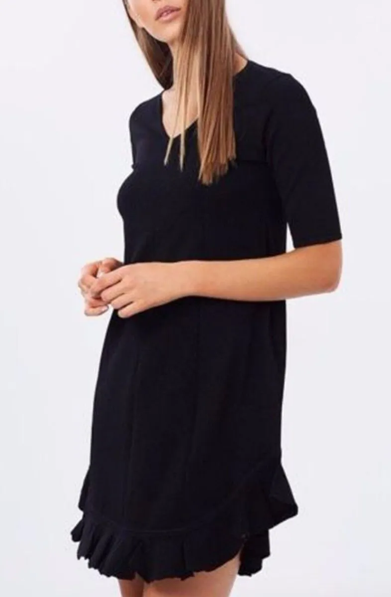 New With Tags Karen Millen Frill Hem Dress - Image 3