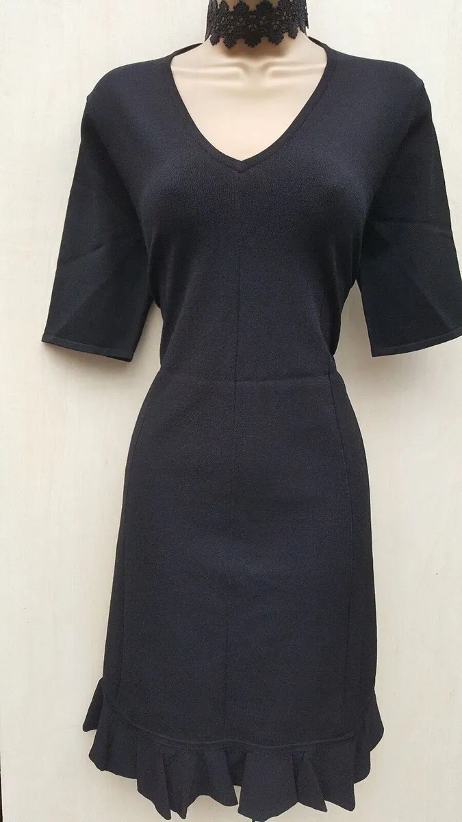 New With Tags Karen Millen Frill Hem Dress - Image 4