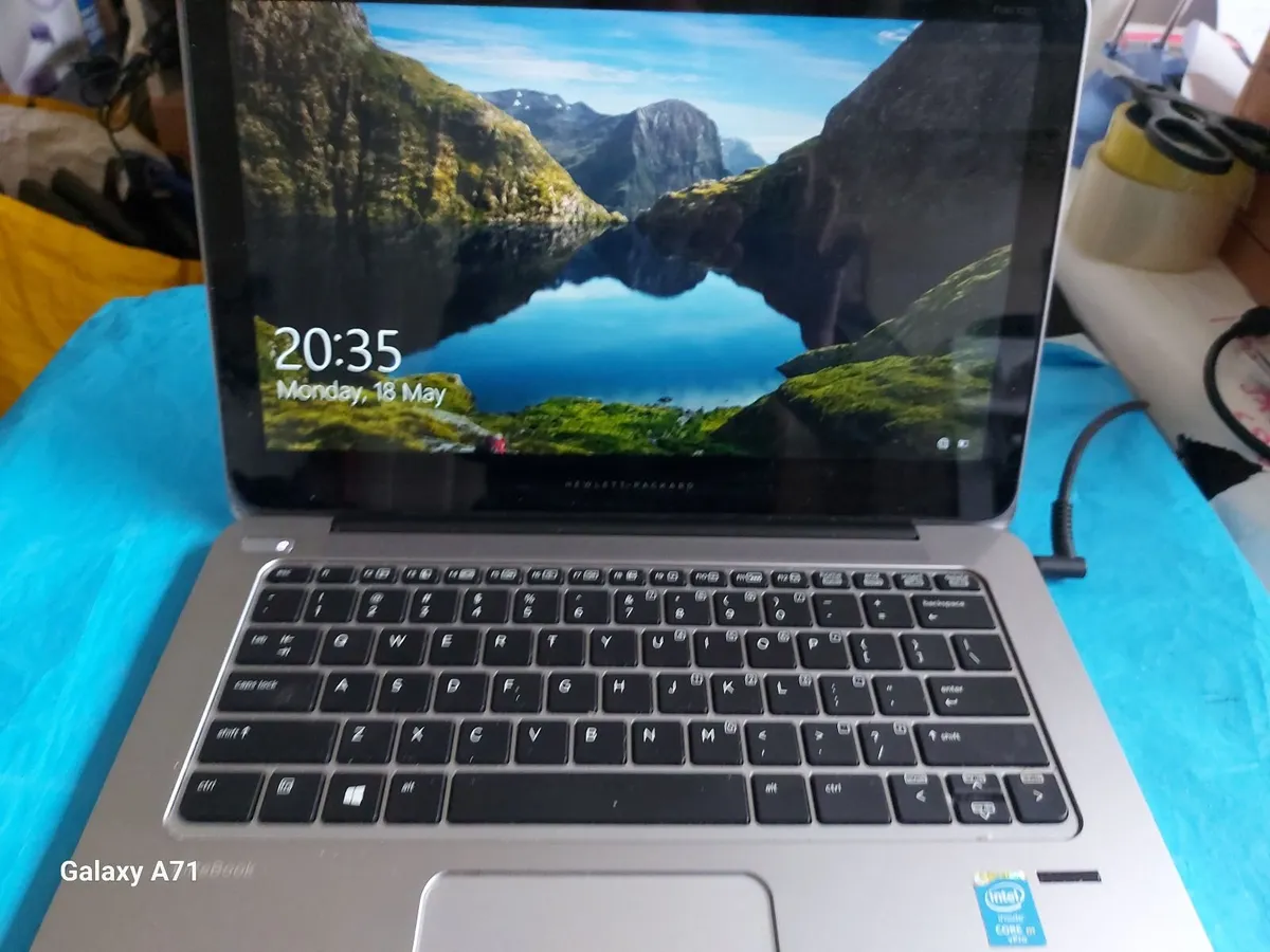HP Elitebook Laptop, HQ-TRE, 8GB RAM, 235GB SSD, W - Image 1