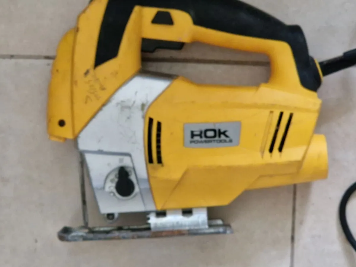 ROK Laser Guided Jigsaw WLJC800 in Carry Case - Image 2