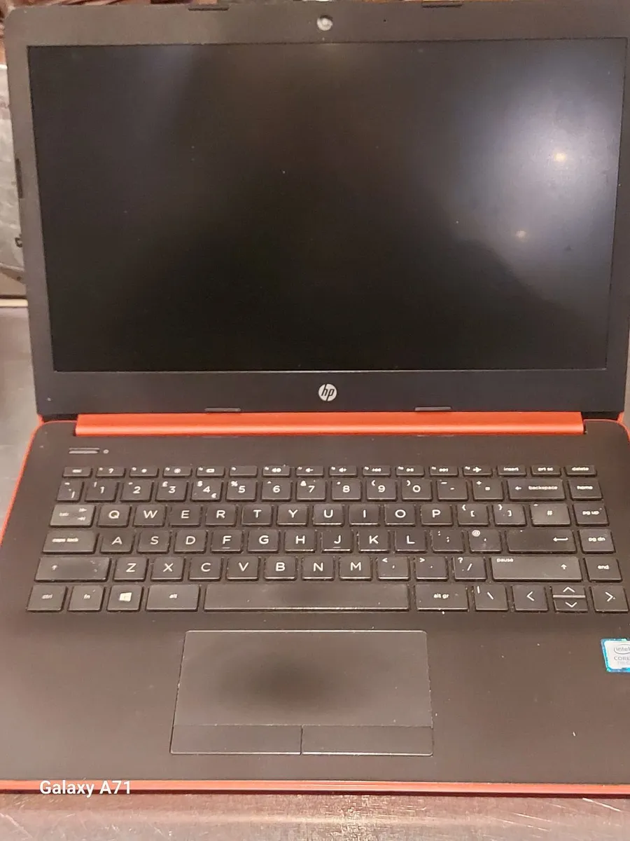 HP Laptop, 14 inch Red, 4GB Ram, Windows 10, - Image 1